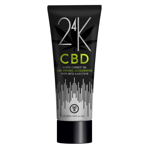 Power Tan 24K CBD Super Carrot-Oil - Accelerator